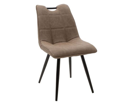 Καρέκλα Nely pakoworld PU καφέ antique-μαύρο πόδι - ΚΑΡΕΚΛΕΣ - ΠΟΛΥΘΡΟΝΕΣ ΕΣ. στο Milonadakis.gr