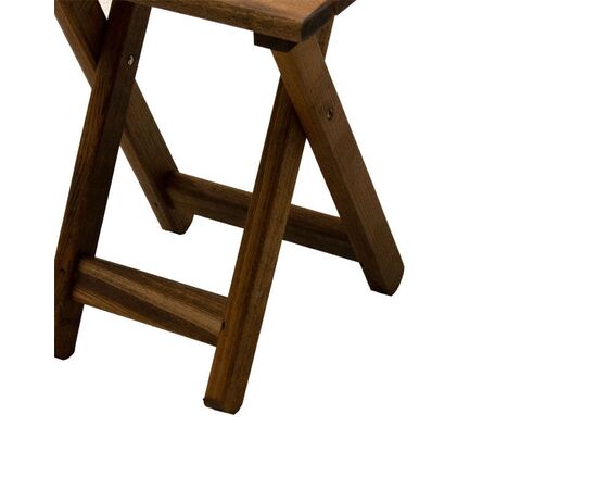 Τραπέζι Retto pakoworld μασίφ ξύλο οξιάς καρυδί εμποτισμού 45x45x48εκ - ΤΡΑΠΕΖΙΑ ΕΞ. ΧΩΡΟΥ στο Milonadakis.gr