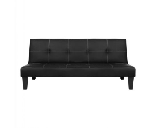 ΚΑΝΑΠΕΣ ΚΡΕΒΑΤΙ 3Θ HM3002.02 ΜΑΥΡΟΣ PU ΜΕ ΓΑΖΙΑ 186x90x82 - ΚΑΝΑΠΕΔΕΣ-ΣΑΛΟΝΙΑ στο Milonadakis.gr