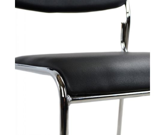 ΚΑΡΕΚΛΑ ΓΡΑΦΕΙΟΥ ΣΥΝΕΡΓΑΣΙΑΣ MABEL HM1019.01  ΜΑΥΡΗ 48,5x51,5x77Yεκ. - ΚΑΡΕΚΛΕΣ ΕΠΙΣΚΕΠΤΗ στο Milonadakis.gr