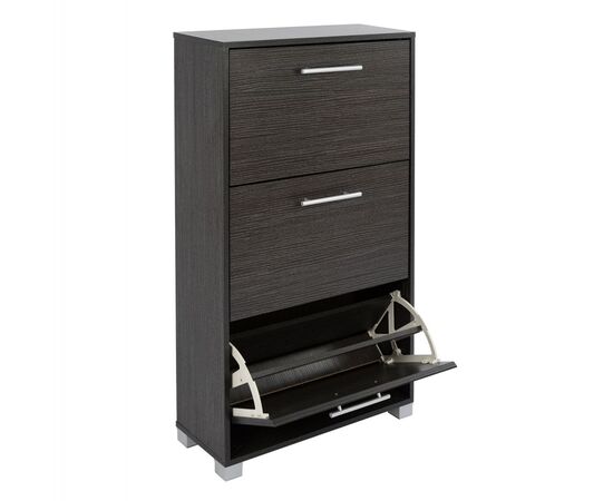 ΠΑΠΟΥΤΣΟΘΗΚΗ ΜΕΛΑΜΙΝΗΣ DAVINA HM2221.01 ZEBRANO 3ΘΕΣΕΩΝ 62Χ24Χ110Υεκ εκ. - ΝΤΟΥΛΑΠΙΑ - ΠΑΠΟΥΤΣΟΘΗΚΕΣ στο Milonadakis.gr