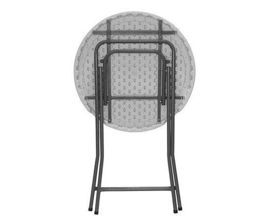 ΤΡΑΠΕΖΙ ΜΠΑΡ CATERING-ΣΥΝΕΔΡΙΟΥ HM5066 Φ81Χ110 εκ.ΠΤΥΣΣΟΜΕΝΟ - ΤΡΑΠΕΖΙΑ στο Milonadakis.gr