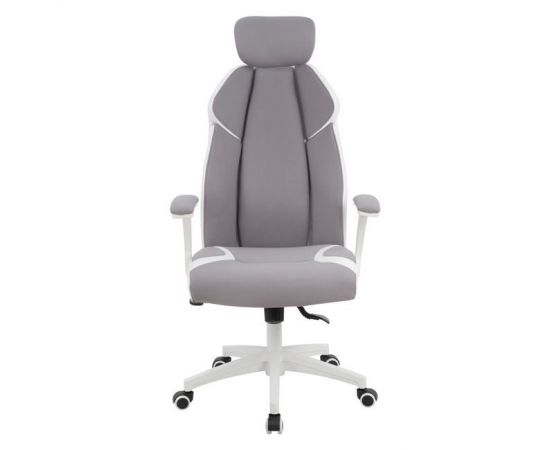 ΚΑΡΕΚΛΑ ΓΡΑΦΕΙΟΥ SALENA HM1086.10 ΣΕ ΓΚΡΙ ΛΕΥΚΟ ΧΡΩΜΑ 65x73x130 εκ. - ΚΑΡΕΚΛΕΣ ΓΡΑΦΕΙΟΥ στο Milonadakis.gr