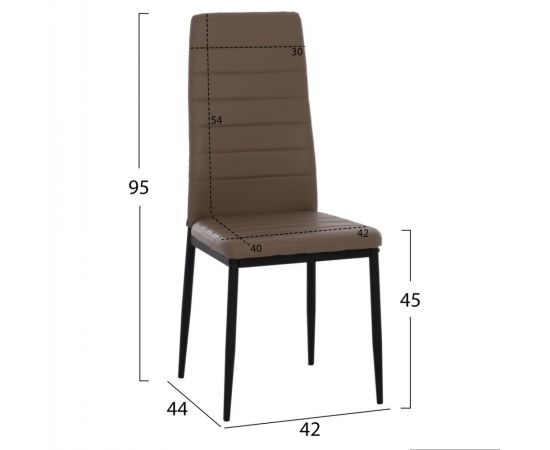 ΚΑΡΕΚΛΑ ΜΕΤΑΛΛΙΚΗ LADY HM0037.25 ΚΑΠΟΥΤΣΙΝΟ PU ΜΕΤΑΛΛΙΚΟ ΣΚΕΛΕΤΟ K/D 42x44x95εκ. - ΚΑΡΕΚΛΕΣ - ΠΟΛΥΘΡΟΝΕΣ ΕΣ. στο Milonadakis.gr