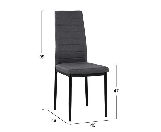 ΚΑΡΕΚΛΑ ΜΕΤΑΛΛΙΚΗ LADY HM0037.20 ΓΚΡΙ ΥΦΑΣΜΑ ΜΕΤΑΛΛΙΚΟ ΣΚΕΛΕΤΟ K/D 40x48x95 - ΚΑΡΕΚΛΕΣ - ΠΟΛΥΘΡΟΝΕΣ ΕΣ. στο Milonadakis.gr