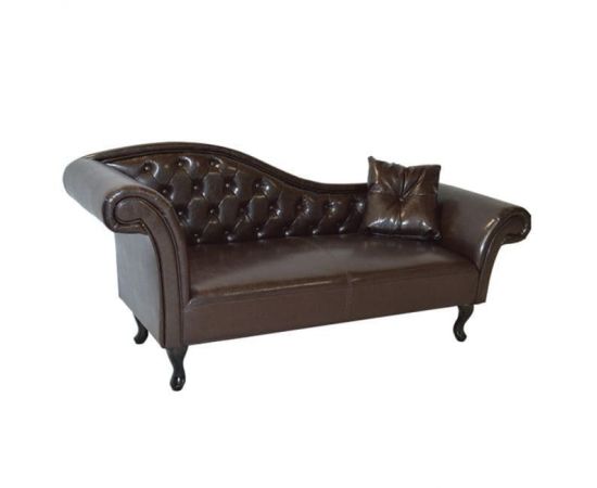 ΑΝΑΚΛΙΝΔΡΟ T.CHESTERFIELD NIOVI HM3007.01 PU ΣΚ.ΚΑΦΕ-ΜΑΥΡΑ ΠΟΔΙΑ 190x61x84Yεκ. - ΑΝΑΚΛΙΝΔΡΑ στο Milonadakis.gr