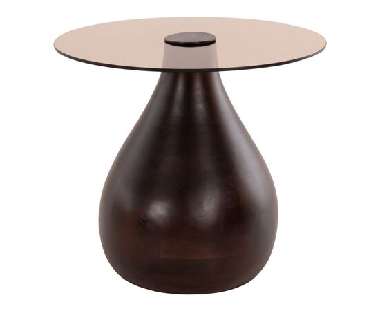 ΒΟΗΘΗΤΙΚΑ ΤΡΑΠΕΖΑΚΙΑ 2ΤΜΧ CHANG HM9668 ΞΥΛΟ MANGO-ΓΥΑΛΙ TOP Φ55x49,5Υ & Φ40x36,5Υεκ. - ΒΟΗΘΗΤΙΚΑ ΤΡΑΠΕΖΑΚΙΑ στο Milonadakis.gr