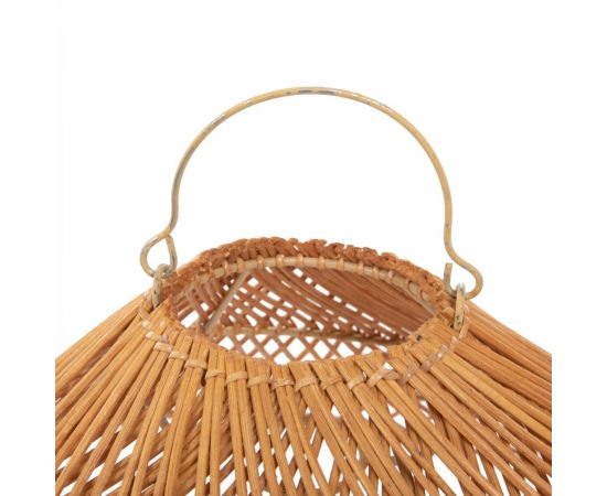 ΦΩΤΙΣΤΙΚΟ ΟΡΟΦΗΣ ΚΡΕΜΑΣΤΟ HM7878.01 RATTAN ΣΕ ΜΠΕΖ ΤΗΣ ΑΜΜΟΥ ΧΡΩΜΑ Φ58,5x31Yεκ - ΦΩΤΙΣΤΙΚΑ ΟΡΟΦΗΣ στο Milonadakis.gr
