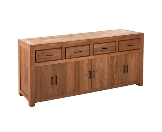 ΜΠΟΥΦΕΣ GRAYSON HM9802 ΑΝΑΚΥΚΛΩΜΕΝΟ ΞΥΛΟ TEAK ΣΕ ΦΥΣΙΚΟ 220x50x90Υεκ. - ΜΠΟΥΦΕΔΕΣ-ΚΟΝΣΟΛΕΣ στο Milonadakis.gr