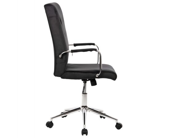 ΚΑΡΕΚΛΑ ΓΡΑΦΕΙΟΥ JOSEF HM1181.04 ΜΑΥΡΟ ΒΕΛΟΥΔΟ-INOX ΒΑΣΗ 58x61x105-113Yεκ. - ΚΑΡΕΚΛΕΣ ΓΡΑΦΕΙΟΥ στο Milonadakis.gr