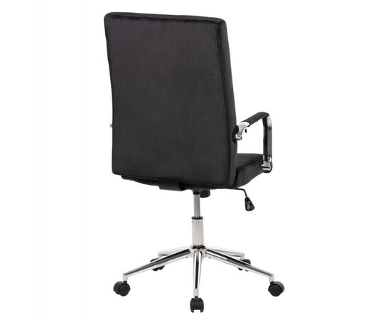 ΚΑΡΕΚΛΑ ΓΡΑΦΕΙΟΥ JOSEF HM1181.04 ΜΑΥΡΟ ΒΕΛΟΥΔΟ-INOX ΒΑΣΗ 58x61x105-113Yεκ. - ΚΑΡΕΚΛΕΣ ΓΡΑΦΕΙΟΥ στο Milonadakis.gr
