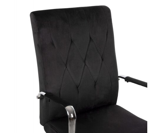 ΚΑΡΕΚΛΑ ΓΡΑΦΕΙΟΥ JOSEF HM1181.04 ΜΑΥΡΟ ΒΕΛΟΥΔΟ-INOX ΒΑΣΗ 58x61x105-113Yεκ. - ΚΑΡΕΚΛΕΣ ΓΡΑΦΕΙΟΥ στο Milonadakis.gr