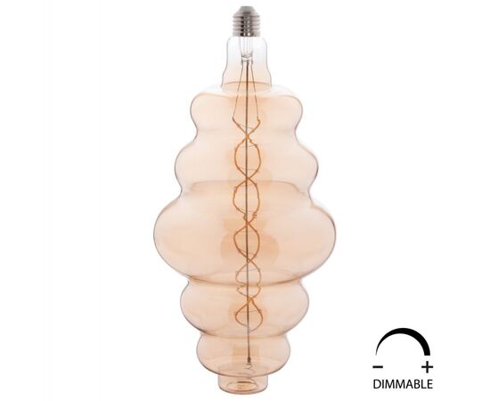 ΛΑΜΠΤΗΡΑΣ LED FILAMENT 8W E27 3000K GOLD COLOR DIMMABLE  HM4056.02 - ΦΩΤΙΣΜΟΣ ΟΙΚΟΝΟΜΙΑΣ στο Milonadakis.gr