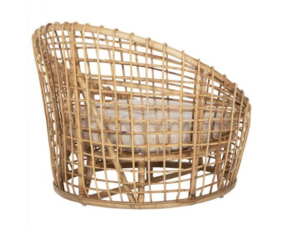 ΠΟΛΥΘΡΟΝΑ ENTO HM9814 RATTAN ΣΕ ΦΥΣΙΚΟ-ΛΕΥΚΟ ΜΑΞΙΛΑΡΙ 106x94x82Yεκ. - ΚΑΡΕΚΛΕΣ - ΠΟΛΥΘΡΟΝΕΣ στο Milonadakis.gr