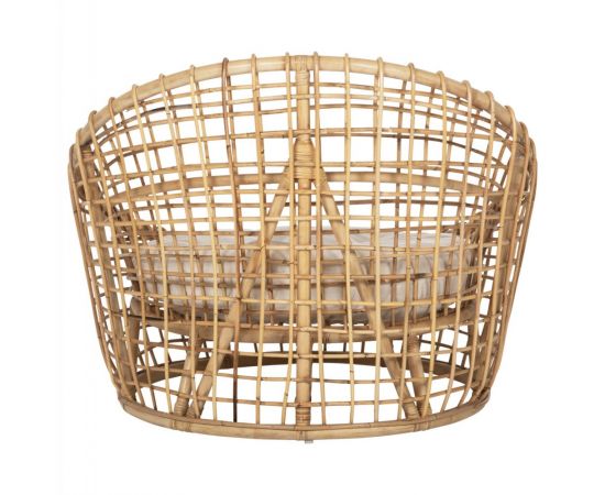 ΠΟΛΥΘΡΟΝΑ ENTO HM9814 RATTAN ΣΕ ΦΥΣΙΚΟ-ΛΕΥΚΟ ΜΑΞΙΛΑΡΙ 106x94x82Yεκ. - ΚΑΡΕΚΛΕΣ - ΠΟΛΥΘΡΟΝΕΣ στο Milonadakis.gr