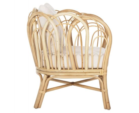 ΠΟΛΥΘΡΟΝΑ ESTOR HM9817 RATTAN ΣΕ ΦΥΣΙΚΟ-ΛΕΥΚΟ ΜΑΞΙΛΑΡΙ 78x75x92Υ εκ. - ΚΑΡΕΚΛΕΣ - ΠΟΛΥΘΡΟΝΕΣ στο Milonadakis.gr