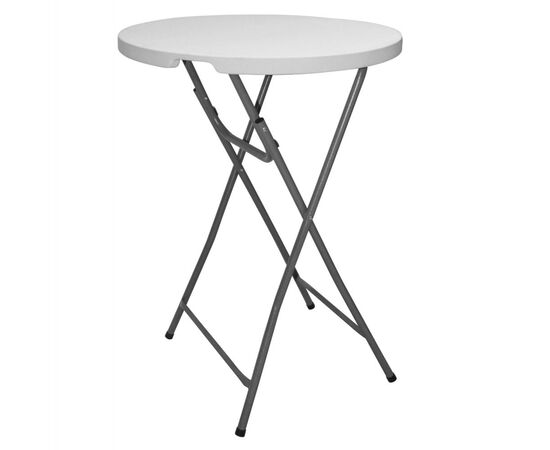 ΤΡΑΠΕΖΙ ΜΠΑΡ CATERING-ΣΥΝΕΔΡΙΟΥ HM5066 Φ81Χ110 εκ.ΠΤΥΣΣΟΜΕΝΟ - ΤΡΑΠΕΖΙΑ στο Milonadakis.gr