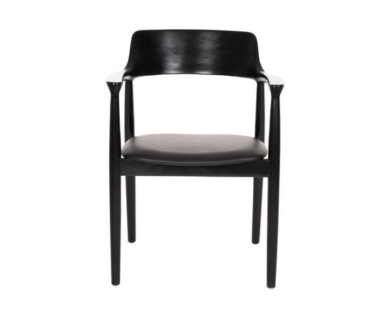 ΠΟΛΥΘΡΟΝΑ ΤΡΑΠΕΖΑΡΙΑΣ KINGSLEY HM9634.02 ΞΥΛΟ ΜΑΟΝΙ- ΜΑΥΡΟ VINYL 58x53x80Yεκ. - ΚΑΡΕΚΛΕΣ - ΠΟΛΥΘΡΟΝΕΣ ΕΣ. στο Milonadakis.gr