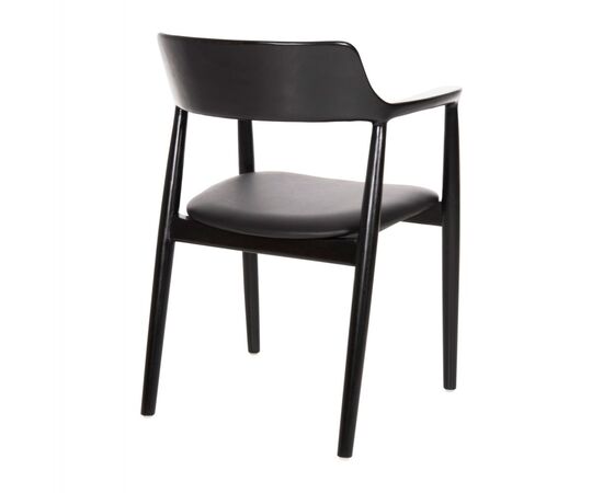 ΠΟΛΥΘΡΟΝΑ ΤΡΑΠΕΖΑΡΙΑΣ KINGSLEY HM9634.02 ΞΥΛΟ ΜΑΟΝΙ- ΜΑΥΡΟ VINYL 58x53x80Yεκ. - ΚΑΡΕΚΛΕΣ - ΠΟΛΥΘΡΟΝΕΣ ΕΣ. στο Milonadakis.gr