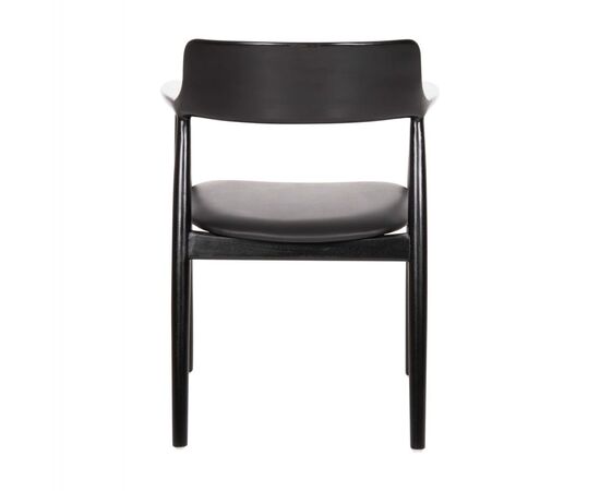 ΠΟΛΥΘΡΟΝΑ ΤΡΑΠΕΖΑΡΙΑΣ KINGSLEY HM9634.02 ΞΥΛΟ ΜΑΟΝΙ- ΜΑΥΡΟ VINYL 58x53x80Yεκ. - ΚΑΡΕΚΛΕΣ - ΠΟΛΥΘΡΟΝΕΣ ΕΣ. στο Milonadakis.gr