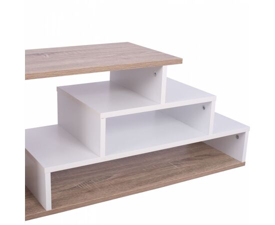 ΕΠΙΠΛΟ TV HUGH HM8764.01 120X29.5X39.5Y εκ. SONAMA  ΛΕΥΚΟ - ΕΠΙΠΛΑ ΤΗΛΕΟΡΑΣΗΣ στο Milonadakis.gr