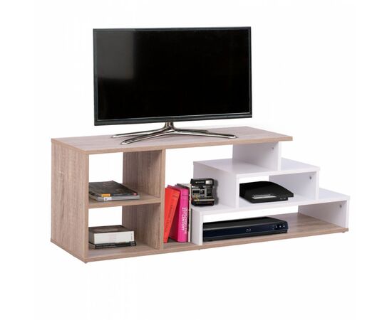 ΕΠΙΠΛΟ TV HUGH HM8764.01 120X29.5X39.5Y εκ. SONAMA  ΛΕΥΚΟ - ΕΠΙΠΛΑ ΤΗΛΕΟΡΑΣΗΣ στο Milonadakis.gr