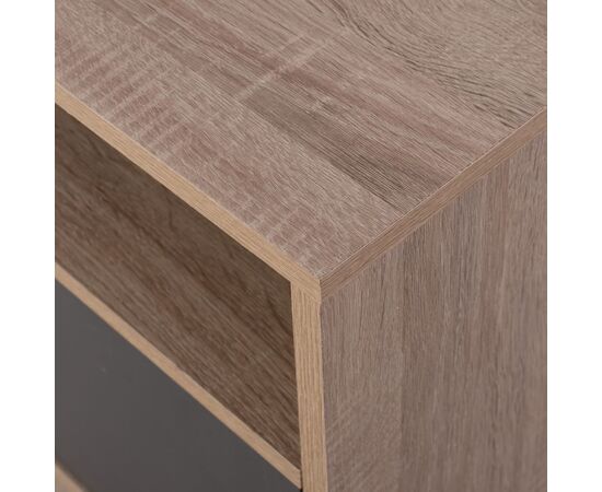 ΚΟΜΟΔΙΝΟ ΜΕΛΑΜΙΝΗΣ MALORY SONAMA-ΓΚΡΙ 40x40x50Yεκ.HM2205.04 - ΚΟΜΟΔΙΝΑ στο Milonadakis.gr