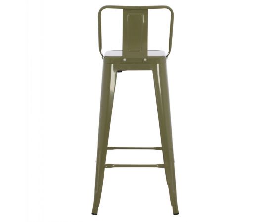 ΣΚΑΜΠΟ BAR ΜΕΤΑΛΛΙΚΟ MELITA ME ΠΛΑΤΗ ΣΕ DARK OLIVE GREEN HM8643.03 43Χ43Χ100εκ. - ΣΚΑΜΠΟ ΜΠΑΡ στο Milonadakis.gr