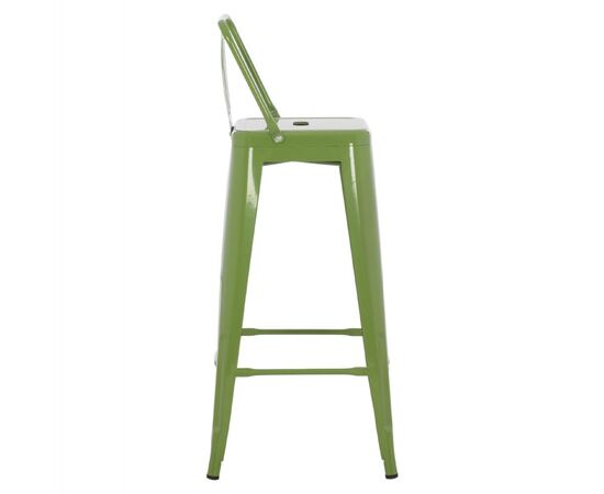 ΣΚΑΜΠΟ BAR ΜΕΤΑΛΛΙΚΟ MELITA ME ΠΛΑΤΗ ΣΕ LIGHT OLIVE GREEN HM8643.13 43Χ43Χ100εκ. - ΣΚΑΜΠΟ ΜΠΑΡ στο Milonadakis.gr