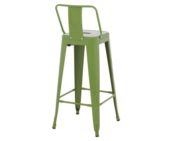 ΣΚΑΜΠΟ BAR ΜΕΤΑΛΛΙΚΟ MELITA ME ΠΛΑΤΗ ΣΕ LIGHT OLIVE GREEN HM8643.13 43Χ43Χ100εκ. - ΣΚΑΜΠΟ ΜΠΑΡ στο Milonadakis.gr