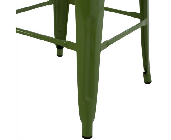 ΣΚΑΜΠΟ BAR ΜΕΤΑΛΛΙΚΟ MELITA ΣΕ LIGHT OLIVE GREEN HM8642.13 43x43x78 εκ. - ΣΚΑΜΠΟ ΜΠΑΡ στο Milonadakis.gr