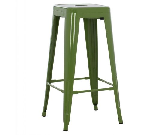 ΣΚΑΜΠΟ BAR ΜΕΤΑΛΛΙΚΟ MELITA ΣΕ LIGHT OLIVE GREEN HM8642.13 43x43x78 εκ. - ΣΚΑΜΠΟ ΜΠΑΡ στο Milonadakis.gr