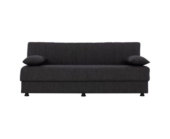 ΚΑΝΑΠΕΣ ΚΡΕΒΑΤΙ ΤΡΙΘΕΣΙΟΣ ΓΚΡΙ HM3239.03 180x72x77 εκ. - ΚΑΝΑΠΕΔΕΣ-ΣΑΛΟΝΙΑ στο Milonadakis.gr