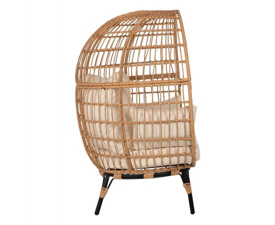 ΠΟΛΥΘΡΟΝΑ ΦΩΛΙΑ MIAMI 2 ΑΤΟΜΩΝ ΤΥΠΟΥ RATTAN HM5870.01 130x80x157 εκ. - ΚΑΡΕΚΛΕΣ - ΠΟΛΥΘΡΟΝΕΣ στο Milonadakis.gr