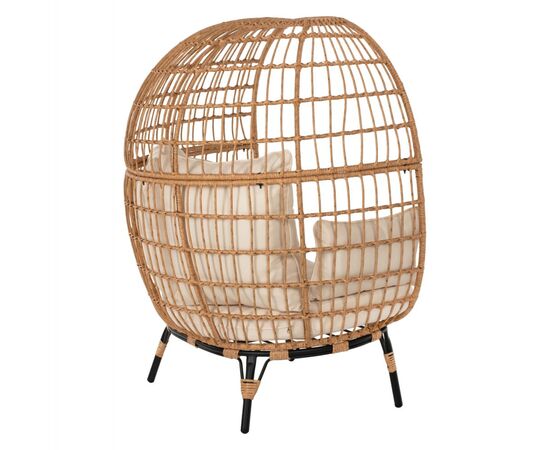 ΠΟΛΥΘΡΟΝΑ ΦΩΛΙΑ MIAMI 2 ΑΤΟΜΩΝ ΤΥΠΟΥ RATTAN HM5870.01 130x80x157Υ εκ. - ΚΑΡΕΚΛΕΣ - ΠΟΛΥΘΡΟΝΕΣ στο Milonadakis.gr