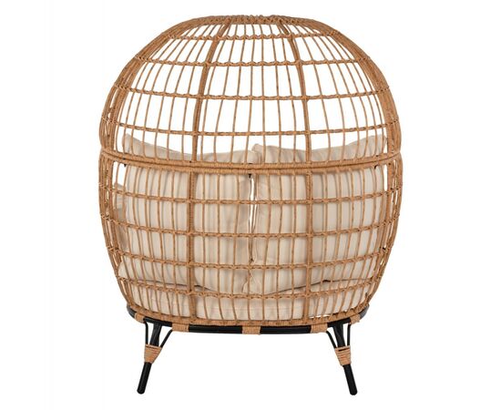 ΠΟΛΥΘΡΟΝΑ ΦΩΛΙΑ MIAMI 2 ΑΤΟΜΩΝ ΤΥΠΟΥ RATTAN HM5870.01 130x80x157 εκ. - ΚΑΡΕΚΛΕΣ - ΠΟΛΥΘΡΟΝΕΣ στο Milonadakis.gr