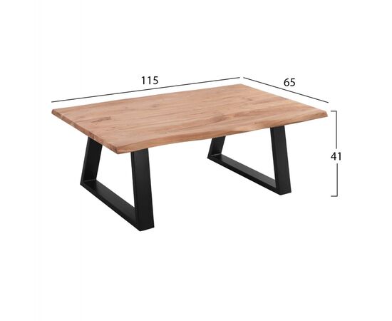 ΤΡΑΠΕΖΙ ΣΑΛΟΝΙΟΥ SOFIA SLIM HM8502.11 ΜΑΣΙΦ ΞΥΛΟ ΑΚΑΚΙΑΣ 115Χ65Χ41Υεκ. - ΤΡΑΠΕΖΑΚΙΑ ΣΑΛΟΝΙΟΥ στο Milonadakis.gr