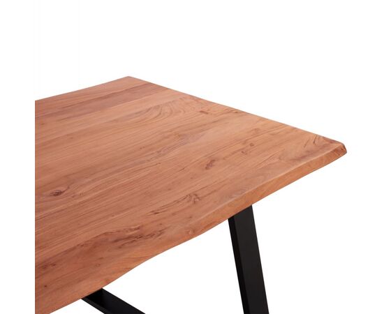 ΤΡΑΠΕΖΙ ΤΡΑΠΕΖΑΡΙΑΣ SOFIA SLIM HM8501.11 ΑΠΟ ΜΑΣΙΦ ΞΥΛΟ ΑΚΑΚΙΑΣ 200x100x77Υ εκ. - ΤΡΑΠΕΖΙΑ ΚΟΥΖΙΝΑΣ στο Milonadakis.gr