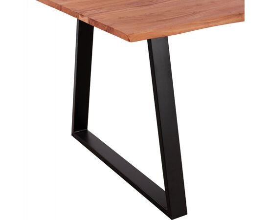 ΤΡΑΠΕΖΙ ΤΡΑΠΕΖΑΡΙΑΣ SOFIA SLIM HM8501.11 ΑΠΟ ΜΑΣΙΦ ΞΥΛΟ ΑΚΑΚΙΑΣ 200x100x77Υ εκ. - ΤΡΑΠΕΖΙΑ ΚΟΥΖΙΝΑΣ στο Milonadakis.gr
