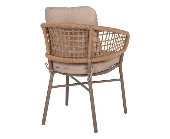 ΠΟΛΥΘΡΟΝΑ ΑΛΟΥΜΙΝΙΟΥ ΜΟΚΑ ΕΠΑΓΓΕΛΜ. RATTAN & ΜΑΞΙΛΑΡΙ ΜΠΕΖ HM5863.02 60x56x84 εκ. - ΚΑΡΕΚΛΕΣ - ΠΟΛΥΘΡΟΝΕΣ στο Milonadakis.gr