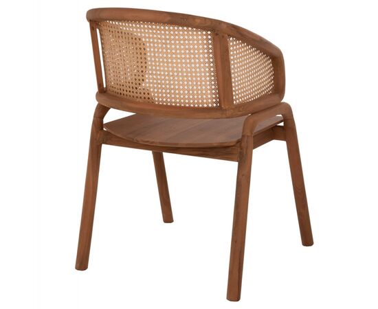 ΠΟΛΥΘΡΟΝΑ ΜΑΣΙΦ ΞΥΛΟ ΤEAK & RATTAN ΠΛΑΤΗ ΦΥΣΙΚΟ 57x62x83Υεκ.HM9402.01 - ΚΑΡΕΚΛΕΣ - ΠΟΛΥΘΡΟΝΕΣ ΕΣ. στο Milonadakis.gr