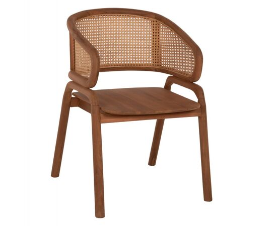 ΠΟΛΥΘΡΟΝΑ ΜΑΣΙΦ ΞΥΛΟ ΤEAK & RATTAN ΠΛΑΤΗ ΦΥΣΙΚΟ 57x62x83Υεκ.HM9402.01 - ΚΑΡΕΚΛΕΣ - ΠΟΛΥΘΡΟΝΕΣ ΕΣ. στο Milonadakis.gr