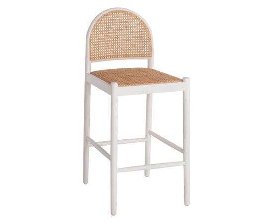 ΣΚΑΜΠΟ ΑΠΟ ΟΞΙΑ-RATTAN ΑΨΙΔΑ ΠΛΑΤΗ ΛΕΥΚΟ HM9408.03 47x46x100 εκ. - ΣΚΑΜΠΟ ΜΠΑΡ στο Milonadakis.gr