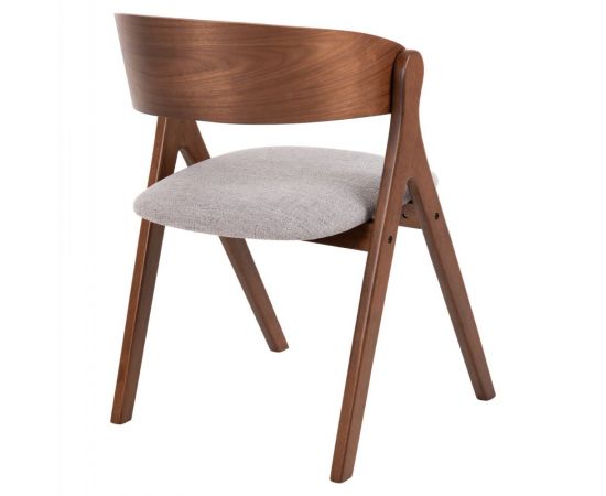 ΚΑΡΕΚΛΑ NEKKER HM9739.01 RUBBERWOOD ΣΕ ΚΑΡΥΔΙ-ΜΠΕΖ ΥΦΑΣΜΑ ΚΑΘΙΣΜΑ 56x55x78Yεκ. - ΚΑΡΕΚΛΕΣ - ΠΟΛΥΘΡΟΝΕΣ ΕΣ. στο Milonadakis.gr