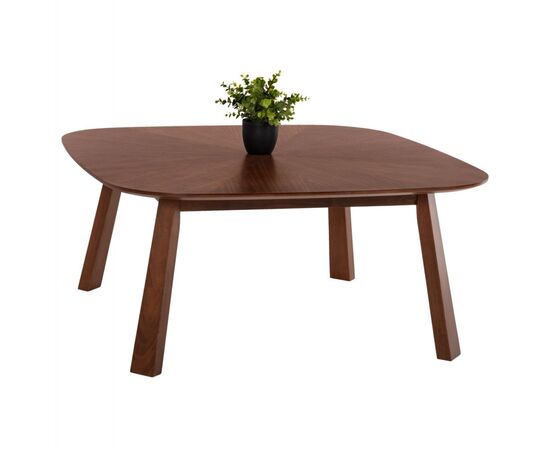 ΤΡΑΠΕΖΙ ΣΑΛΟΝΙΟΥ RINER HM9738 MDF ΜΕ ΚΑΠΛΑΜΑ ΚΑΡΥΔΙΑΣ 100x100x45Yεκ. - ΤΡΑΠΕΖΑΚΙΑ ΣΑΛΟΝΙΟΥ στο Milonadakis.gr