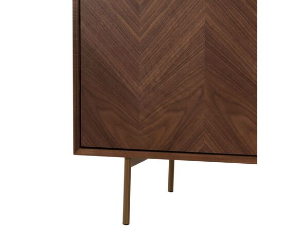 ΜΠΟΥΦΕΣ MEEN HM9735 MDF ΜΕ ΦΥΣΙΚΟ ΚΑΠΛΑΜΑ ΚΑΡΥΔΙΑΣ-ΧΡΥΣΑ ΜΕΤΑΛΛΙΚΑ ΠΟΔΙΑ 150x40x80Υεκ - ΜΠΟΥΦΕΔΕΣ-ΚΟΝΣΟΛΕΣ στο Milonadakis.gr