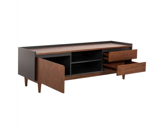 ΕΠΙΠΛΟ ΤΗΛΕΟΡΑΣΗΣ VEEN HM9741 MDF ΜΕ ΚΑΠΛΑΜΑ ΚΑΡΥΔΙΑΣ-ΚΑΡΥΔΙ&ΣΚΟΥΡΟ ΓΚΡΙ 170x40x50Υ - ΕΠΙΠΛΑ ΤΗΛΕΟΡΑΣΗΣ στο Milonadakis.gr