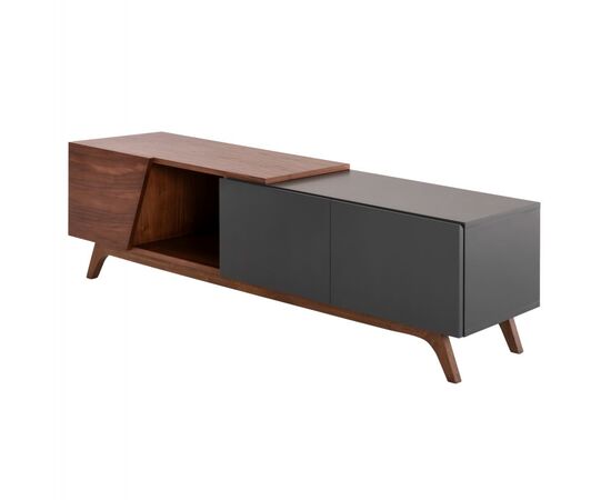 ΕΠΙΠΛΟ ΤΗΛΕΟΡΑΣΗΣ HUDSON HM9748 MDF ΚΑΠΛΑΜΑΣ ΚΑΡΥΔΙΑΣ ΚΑΡΥΔΙ&ΣΚΟΥΡΟ ΓΚΡΙ 180x40x50Υ - ΕΠΙΠΛΑ ΤΗΛΕΟΡΑΣΗΣ στο Milonadakis.gr