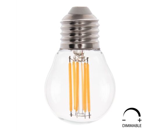 ΛΑΜΠΤΗΡΑΣ HM4046.01 LED FILAMENT 6W E27 2700K ΔΙΑΦΑΝΟ DIMMABLE - ΦΩΤΙΣΜΟΣ ΟΙΚΟΝΟΜΙΑΣ στο Milonadakis.gr