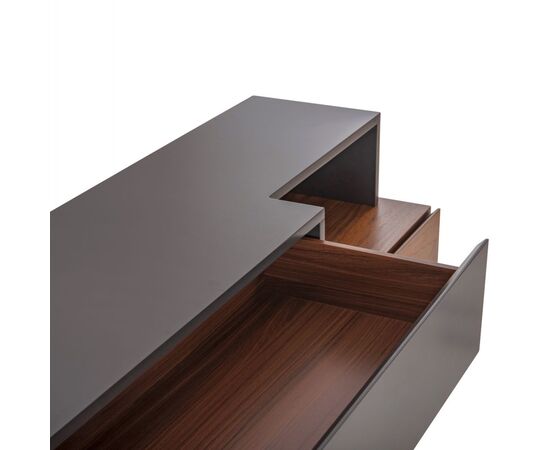ΜΠΟΥΦΕΣ PREDA HM9747 MDF ΜΕ ΚΑΡΥΔΙ & ΣΚΟΥΡΟ ΓΚΡΙ ΚΑΠΛΑΜΑ 167x28-40x80Υεκ. - ΜΠΟΥΦΕΔΕΣ-ΚΟΝΣΟΛΕΣ στο Milonadakis.gr